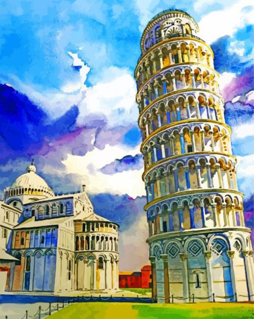 Pisa Art Paint By Numbers