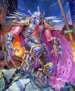 Shredder Mutants Paint By Numbers