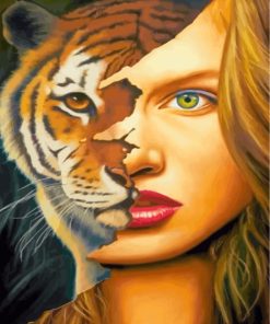 Tiger Lady Paint By Numbers