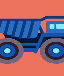 Dump Truck Paint By Numbers