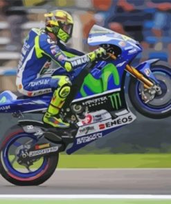 Valentino Rossi Paint By Numbers