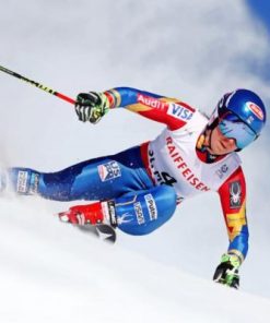 Alpine Mikeala Shiffrin Paint By Numbers