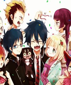 Anime Blue Exorcist Paint By Numbers