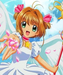 Sakura Kinomoto Cardcaptor Paint By Numbers