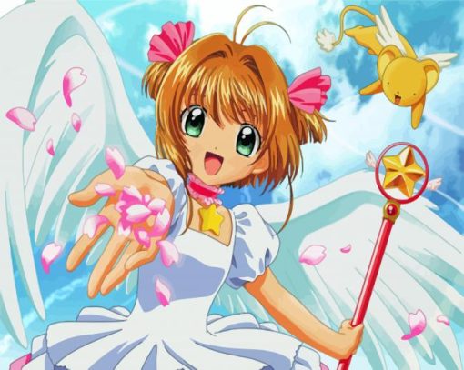 Sakura Kinomoto Cardcaptor Paint By Numbers