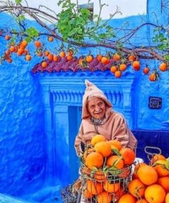 Chefchaouen Morocco Paint By Numbers