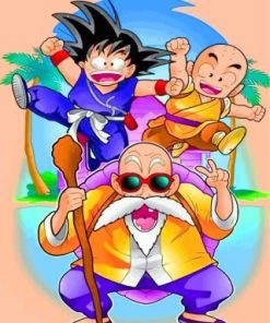 Dragon Ball Z Paint By Numbers