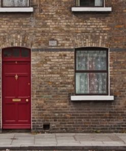 Dublin Houses paint by numbers