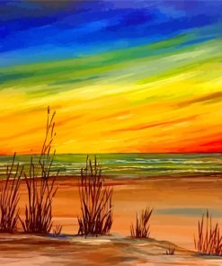 East Coast Sunset Paint By Numbers