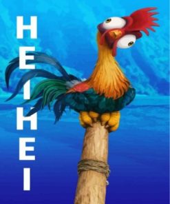 Hei Hei Moana Paint By Numbers