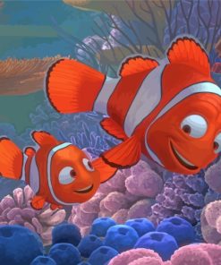 Nemo And Marlin Paint By Numbers