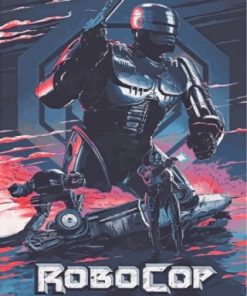 Robocop Film Paint By numbers