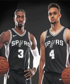 San Antonio Spurs Players Paint By Numbers