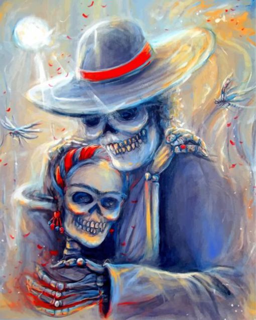 Skulls Art Paint By Numbers