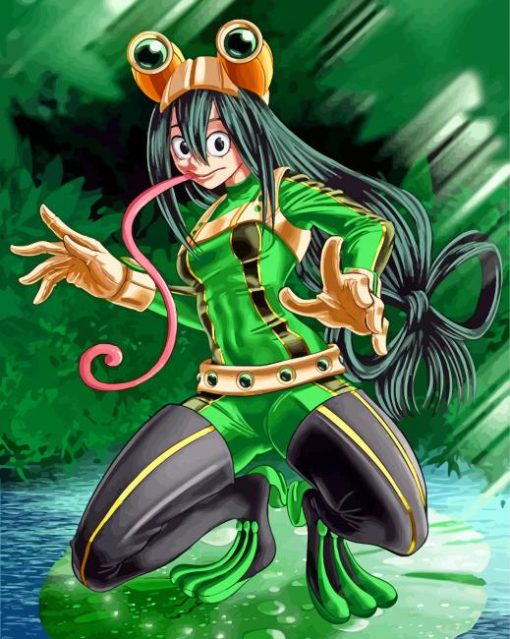 Tsuyu Asui Paint By Numbers