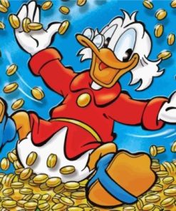 Scrooge McDuck Paint By Numbers