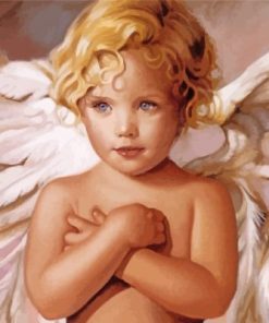 Angel Boy Paint By Numbers