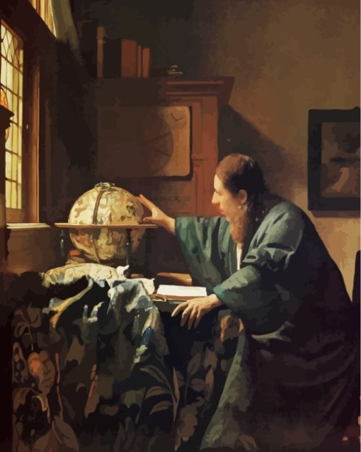 Johannes Vermeer Paint By Numbers
