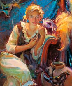 Blond Girl Paint By Numbers