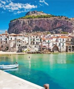 Cefalu Italy Paint By Numbers