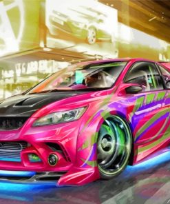 Cool Car Paint By Numbers Paint By Numbers