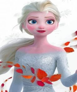 Elsa Frozen Paint By Numbers