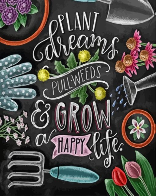 Plant Dreams Paint By Numbers