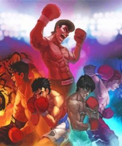 Hajime No Ippo Anime Paint By Numbers