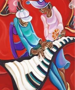 Jazz Musicians Paint By Numbers