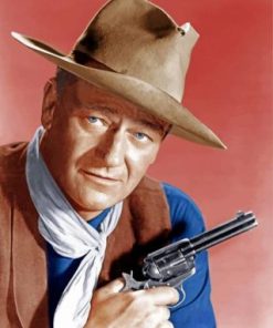 John Wayne Actor Paint by numbers