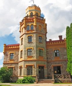 Sigulda Castle Paint By Numbers