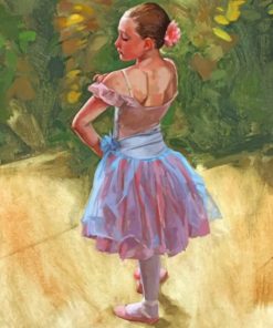 Little Ballerina Paint By Numbers