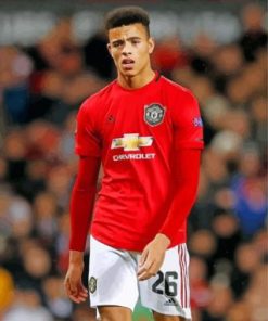 Man United Mason Greenwood Paint By Numbers