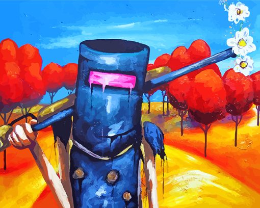 Ned Kelly Paint By Numbers