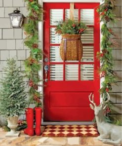 Red Door Paint By Numbers