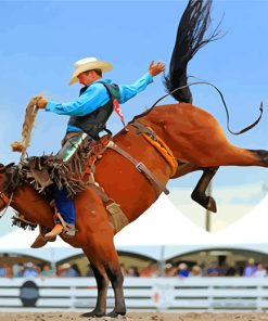 Rodeo Man Paint By Numbers