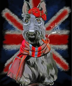 Schnauzer Sherlock Holmes Paint By Numbers