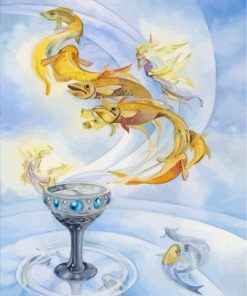 Shadowscapes Tarot Ace Of Cups Paint By Numbers