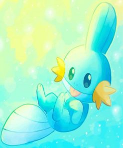 Cute Mudkip Paint By Numbers