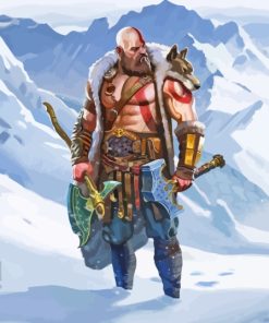 God Of War Ragnarok Paint By Numbers