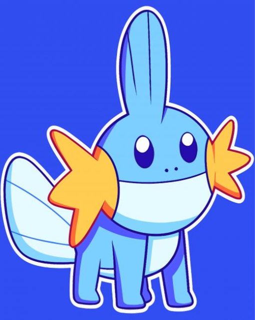 Mudkip Paint By Numbers