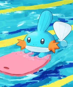 Mudkip Anime Paint By Numbers