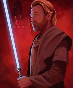 Obi Wan Kenobi Art Paint By Numbers