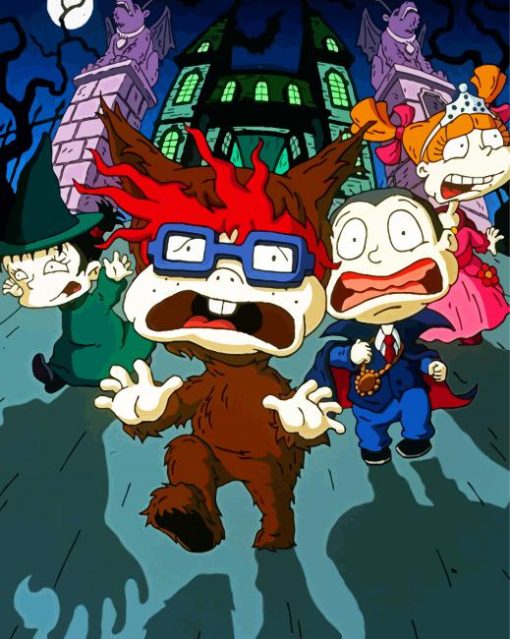 Rugrats Paint By Numbers