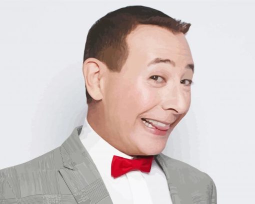 Pee Wee Herman Paint By Numbers