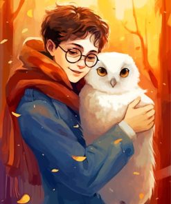 Harry Potter And Hedwig Paint By Numbers