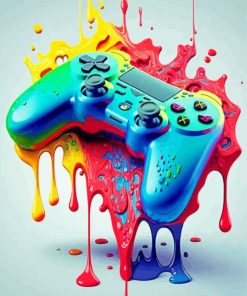 Game Controller Paint By Numbers