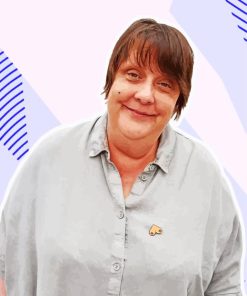 The Actress Kathy Burke Paint By Numbers