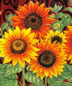 Sunflowers Paint By Numbers