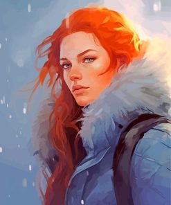 Aesthetic Ygritte Art Paint By Numbers